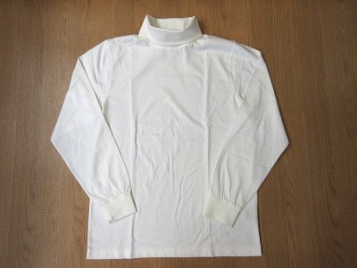 画像1: L.L.Bean   　Men's Japan Fit Carefree Unshrinkable Turtleneck          White