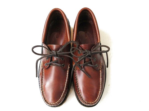 画像1: L.L.Bean   　   Allagash Handsewn Mocs, 3-Eye　　　　Canyon (1)