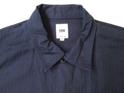 画像1: FOB FACTORY　 F2472 N-3 UTILITY JKT　  　 NAVY