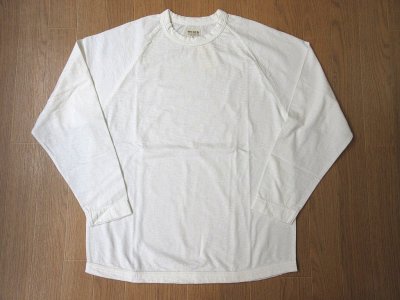 画像1: Come and Go   長袖ラグランスリーブTシャツ　　　オフホワイト