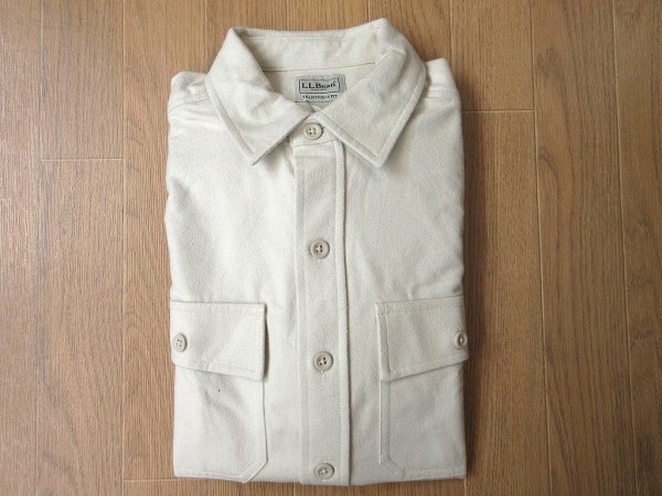 画像1: L.L.Bean   　Men's Chamois Solid Shirts         Shore (1)
