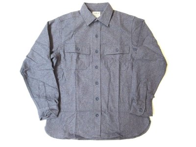 画像1: L.L.Bean Men's Chamois Solid Shirts Charcoal Gray Heather