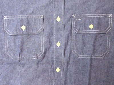 画像2: CAMCO  L/S   シャンブレーシャツ        NAVY