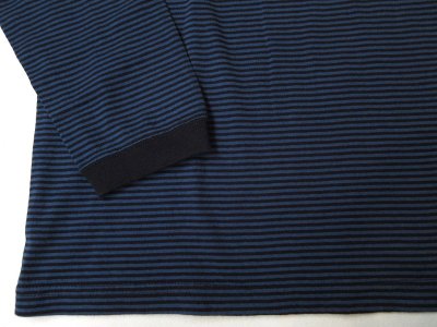 画像3: Good On  LSミニストライプ　クルーTシャツ　　BLACK×D.LAGOON