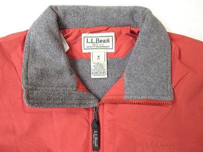 画像1: L.L.Bean   　WARM-UP JACKET (Fleece-Lined)　     RUST ORANGE
