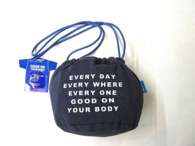 画像1: GOOD ON T-巾着 P-NAVY