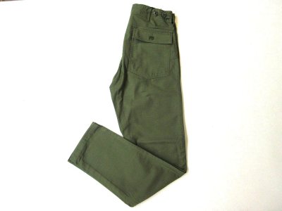 画像3: EMPIRE & SONS MILITARY SLUB BACK SATTEN FATIGUE PANTS OLIVE