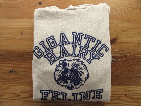 画像1: MIXTA   PULLOVER SWEAT PARAKA　　　FELINE     Ash Grey (1)