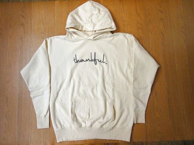 画像1: MIXTA PULLOVER SWEAT PARAKA THANKFUL Natural