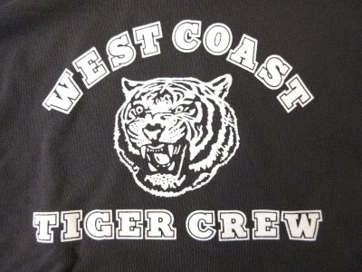 画像2: MIXTA   PULLOVER SWEAT PARAKA　　TIGER CREW              Vintage Black