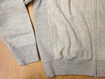 画像2: FELCO  　CLASSIC FIT 16oz TERRY           インバースウィーブ ハイネックジャケット      TWISTED GREY