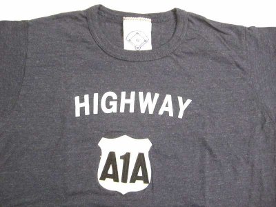 画像2: レフトフィールド  半袖Ｔシャツ   HIGHWAY A1A  インディゴ