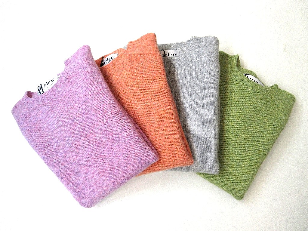 Harley Of Scotland 　Pure New Wool クルーネックセーター 入荷