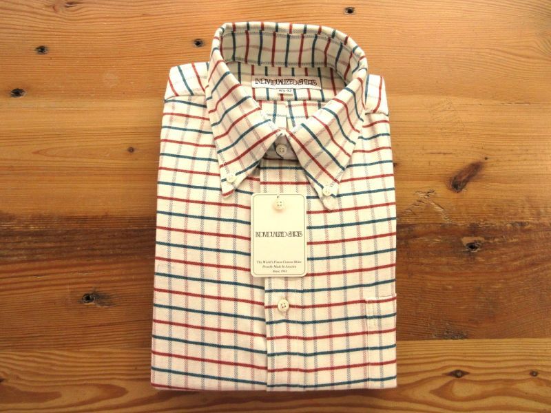 新品 別注 INDIVIDUALIZED SHIRTS フランネル シャツ ネル